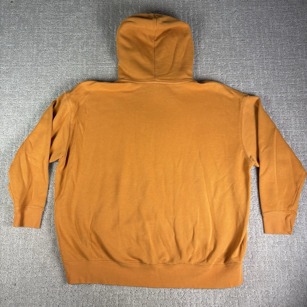 Nike Center Swoosh Hoodie Mens Size XL Mustard Yellow Rare Travis Scott Style - Picture 8 of 8